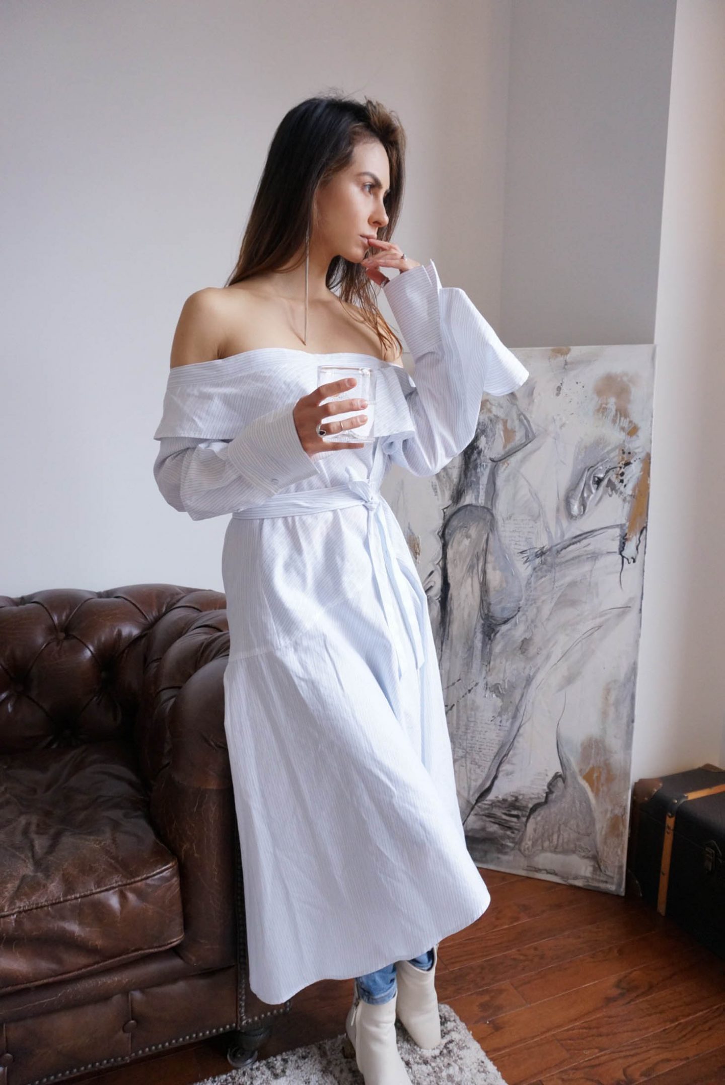 Simple Spring / Shirt Dress - Lifestyle Blog For Women
