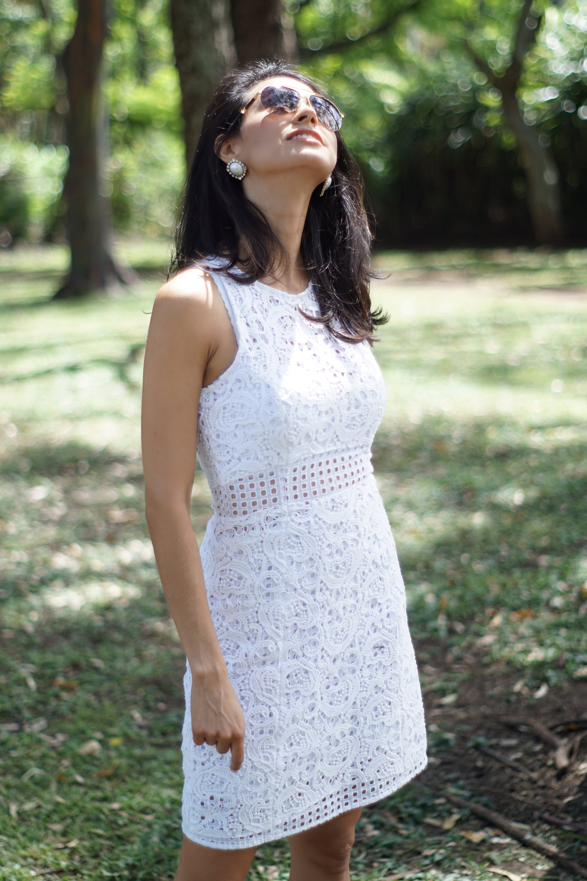 Flight of Spice: The last white lace summer dress